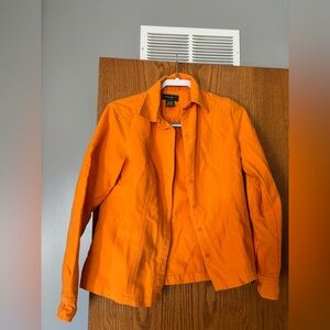Eddie Bauer Vibrant Orange blazer